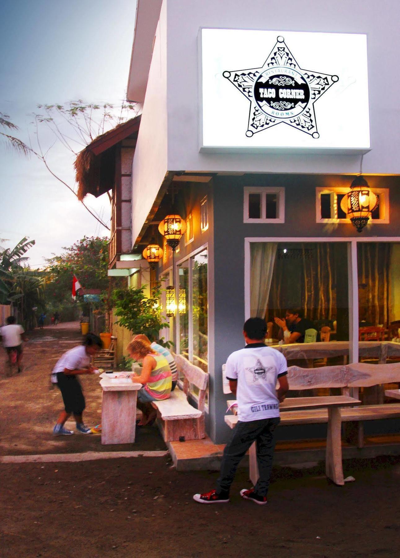 Taco Corner Lägenhet Gili Trawangan Exteriör bild